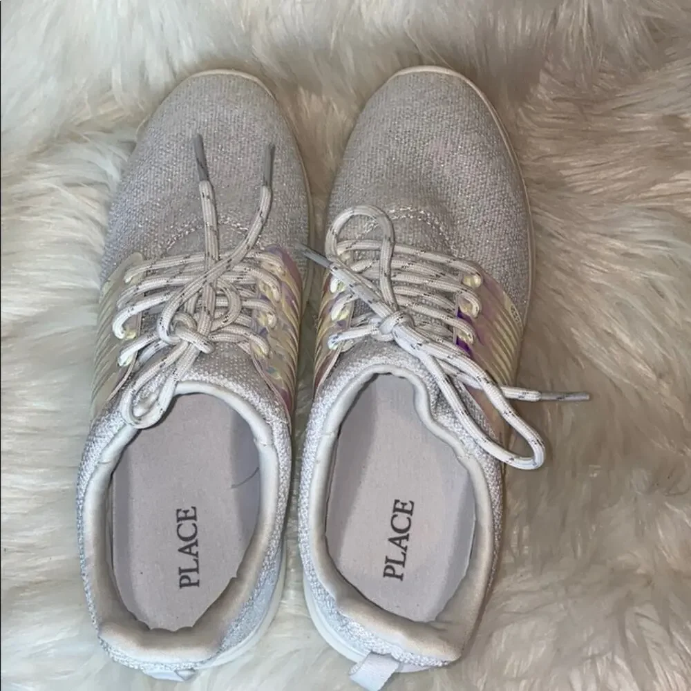 The Children's Place Iridescent Write Sneakers 6